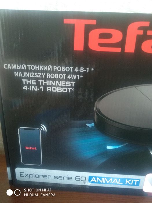 РОБОТ Пылесос НОВЫЙ! Tefal 4в1