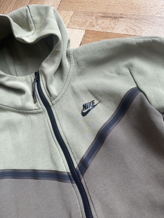 Nike tech green анцуг olive зелен Оригинален! CU4495-222