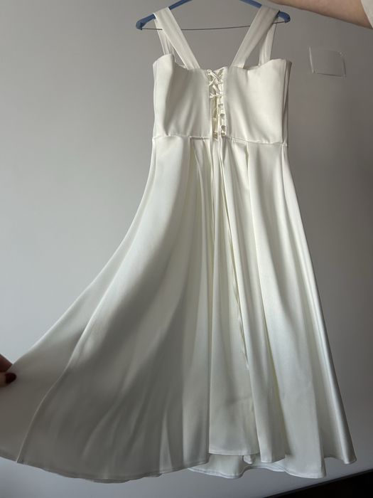 Rochie eleganta de cununie civila, marime M