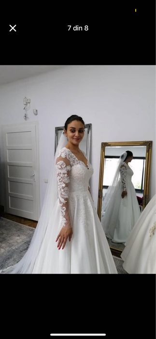 Rochie mireasa( ivory)