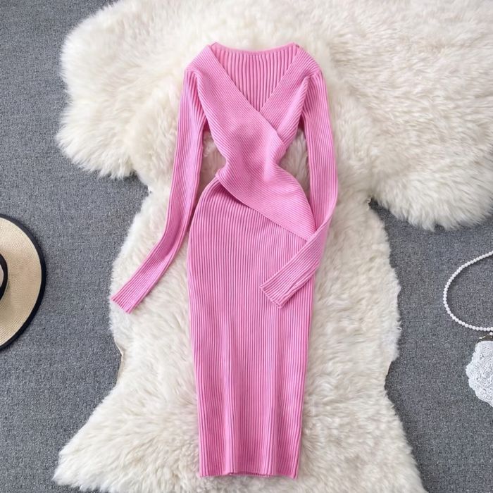 Рокля от рипс плетиво