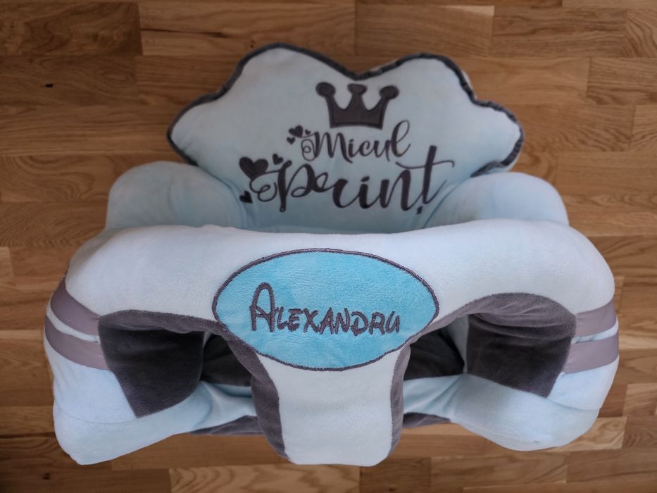 Fotoliu pentru bebe Micul Print , personalizat
