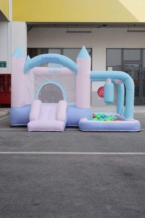 Надувной батут с бассейном ( 287х262х182) Бесплатный доставка