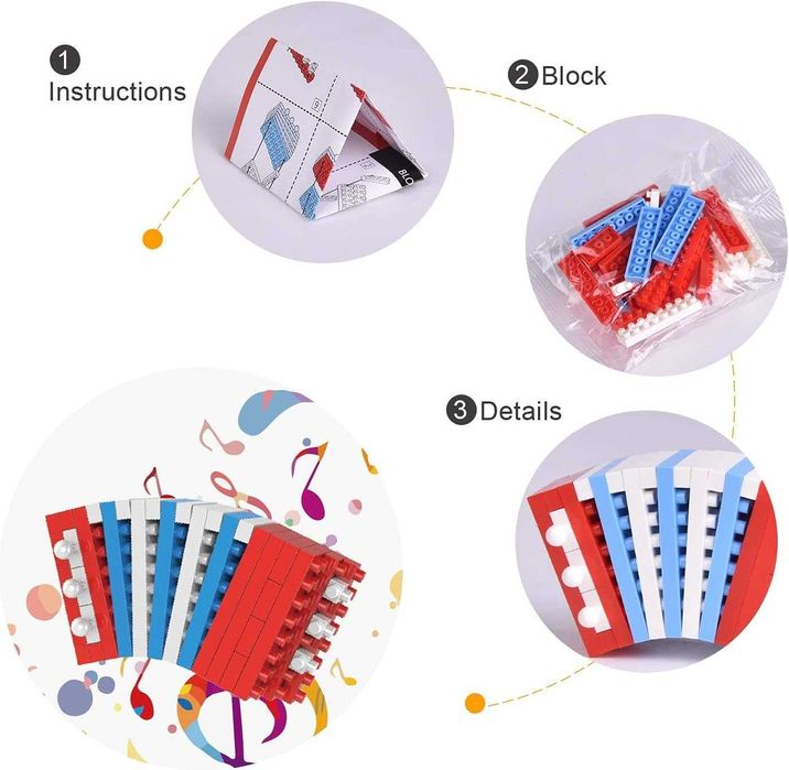Комплименты, Бонбоньерки, Подарки [Набор для детей ЛЕГО МУЗЫКА]