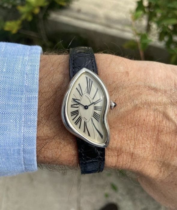 Cartier Crash часы