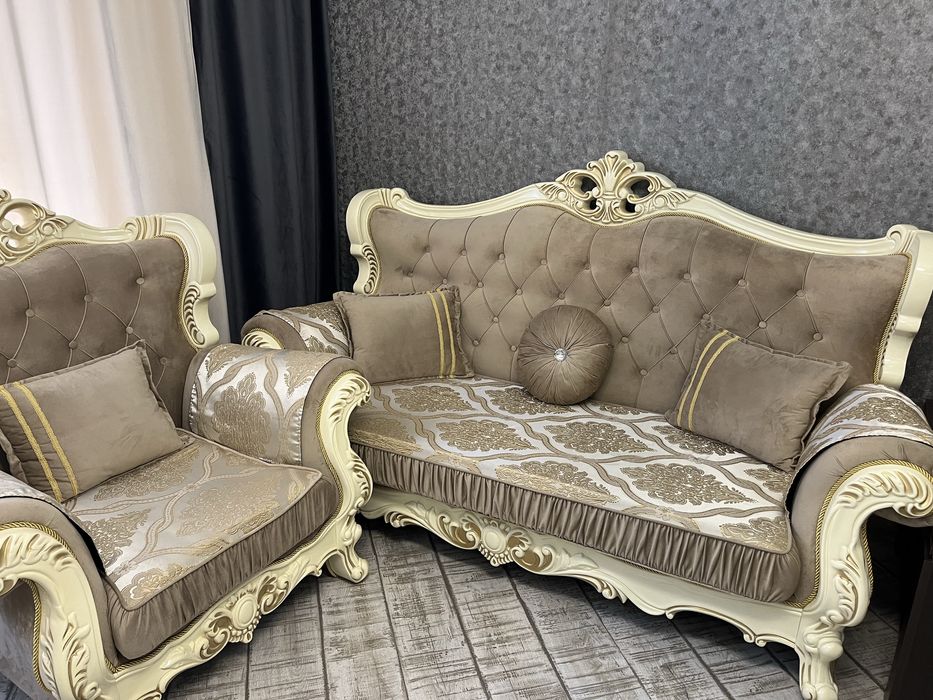 Продам диван 2 кресла