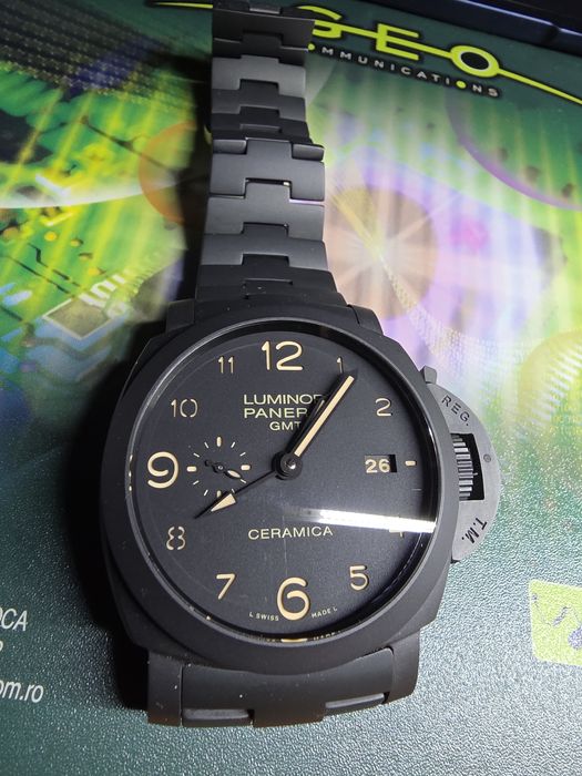 Ceas Panerai Luminor 1950 3 Days GMT Automatic