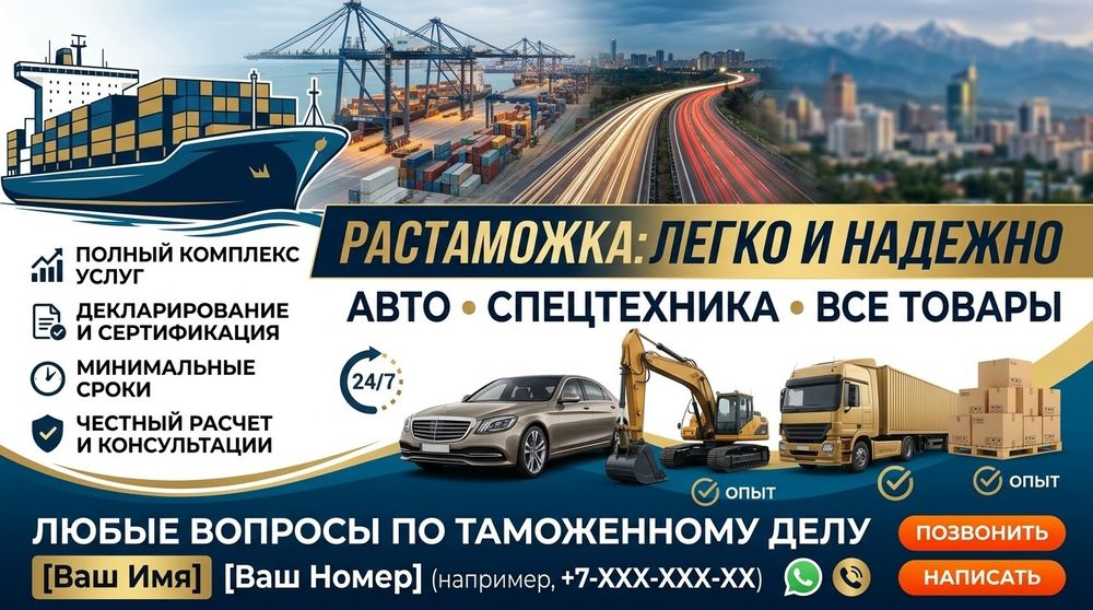 Брокер по таможенному делу. Растаможка