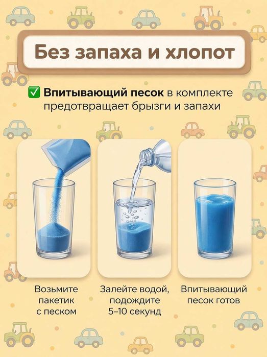 Детский складной горшок