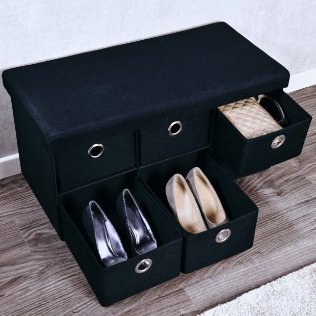 Табуретка с кутии за съхранение