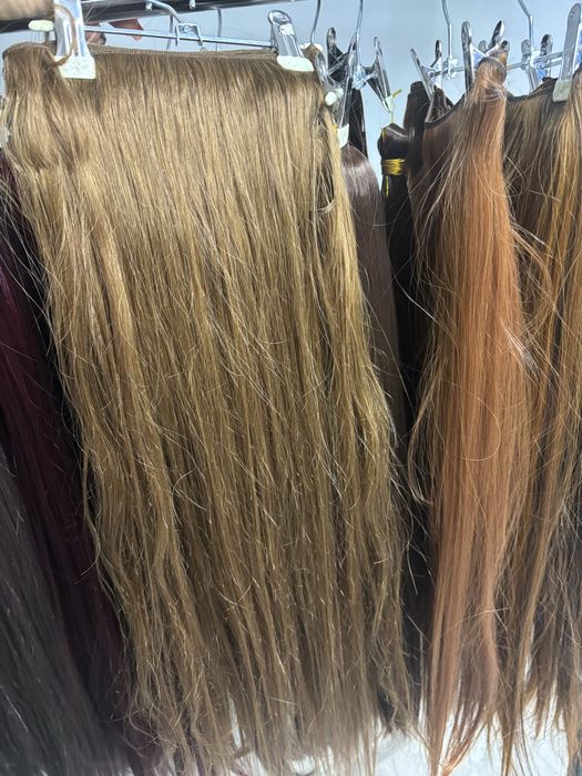 Екстеншъни естествен косъм