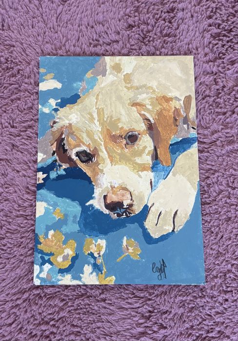 Ръчно изработена картина по номера