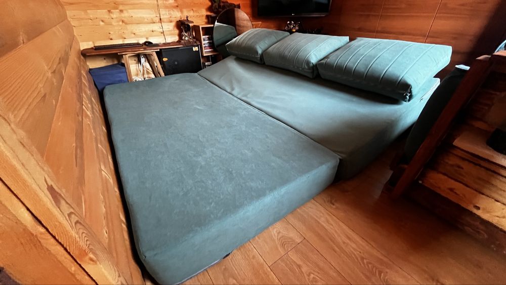 Безкаркасный раскладной диван