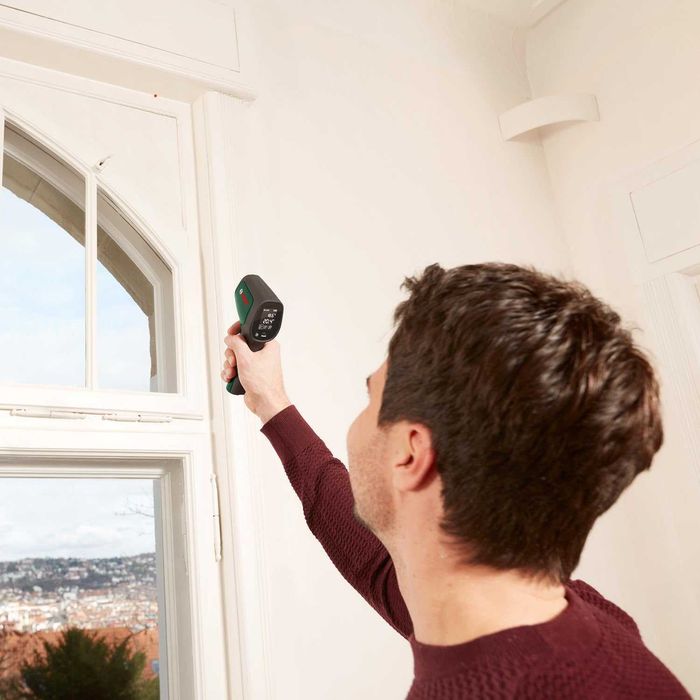 ПРОМО Нов 2г Гаранция Инфрачервен Термодетектор Термометър Bosch UniversalTemp, от -30 до 500 °C, 06036831Z0