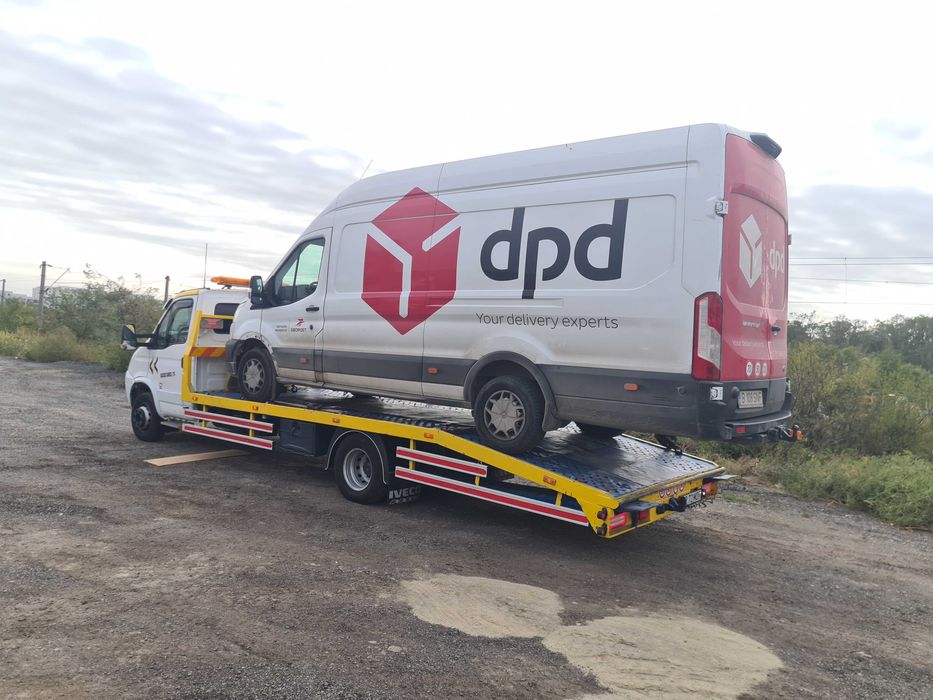 Tractari auto Transport utilaje tractor u650 manitou giurgiu