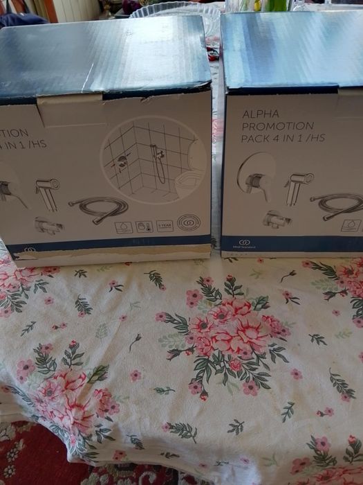 Вграден смесител за душ и хигиеничен душ IDEAL STANDARD ALPHA 2 бр.