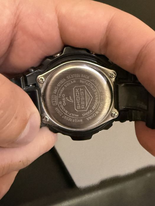 Здрав Casio G-Shock AWG-M100A - Радио сверяване и Солар (Tough Solar)