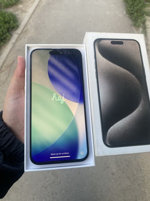 Айфон 15про макс 256гб 80%