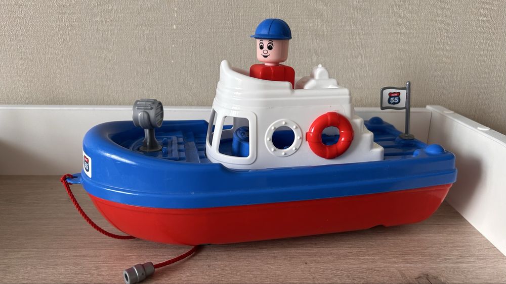 Большой кораблик игрушка Полесье