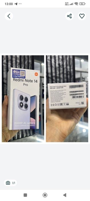 Redmi note 14 pro black