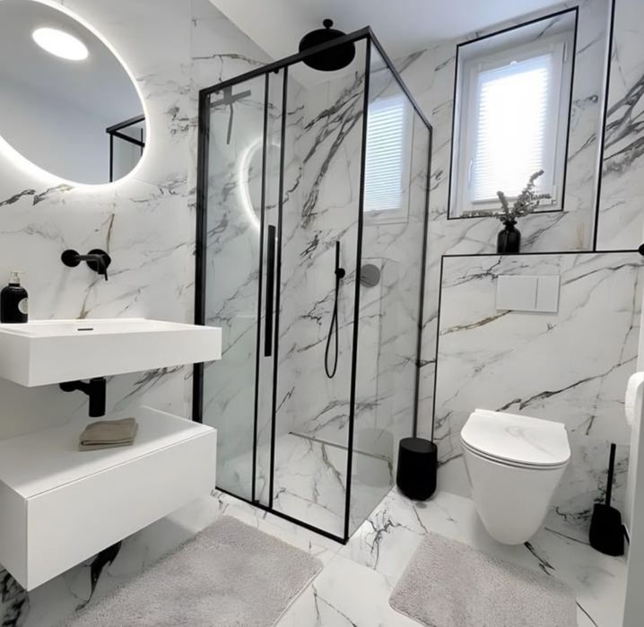 Гибкий мрамор, МОНТАЖ