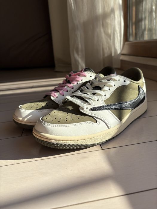 Кецове Jordan Travis Scott, Medium olive