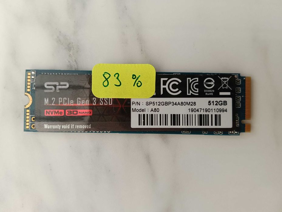SSD M.2 NVMe si M.2 SATA de 500/512Gb