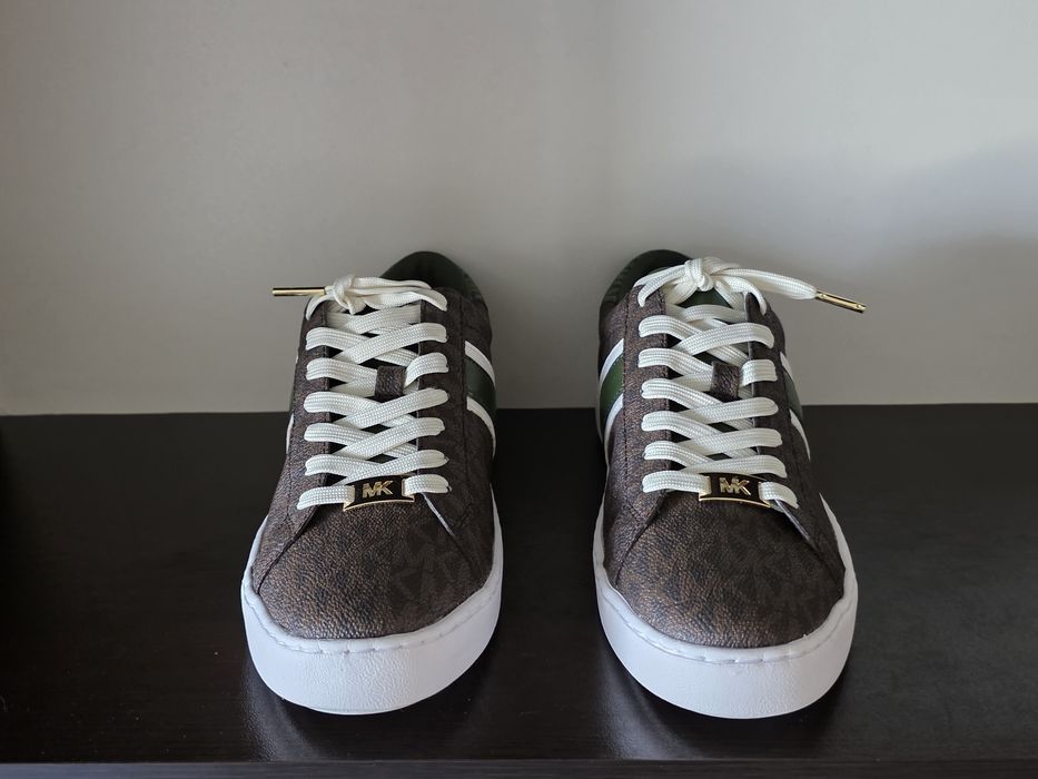 Michael Kors Stripe Lace Up 40номер 25см Стелка Нови с Кутия