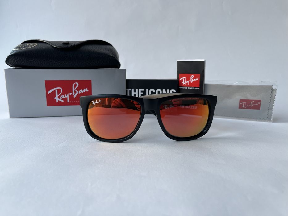 Ochelari de soare Ray Ban 4165 Justin Polarizati Noi