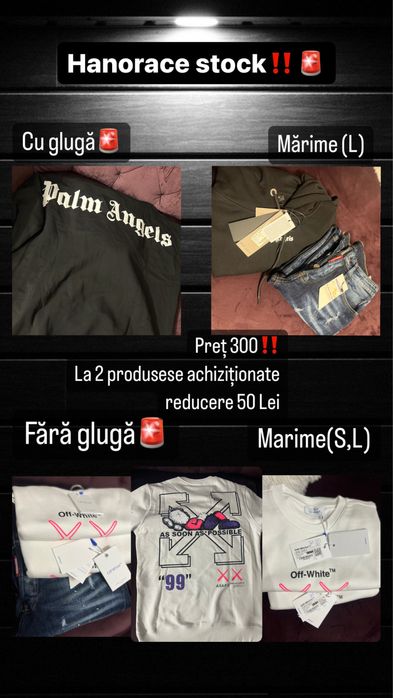 Lichidare Stoc!!!  Hanorace