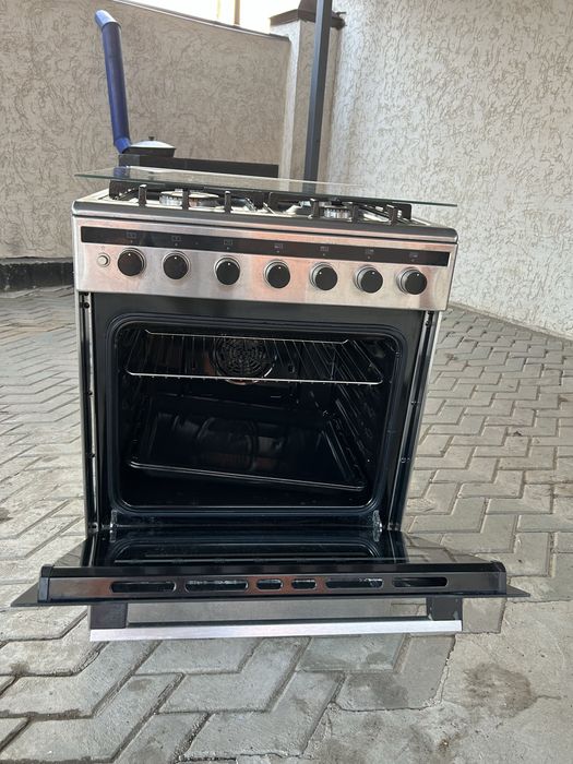 Газплита с эл. духовкой Midea