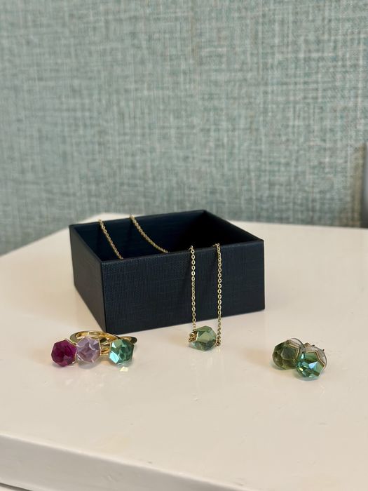 Комплект сваровки колие, обеци и пръстени