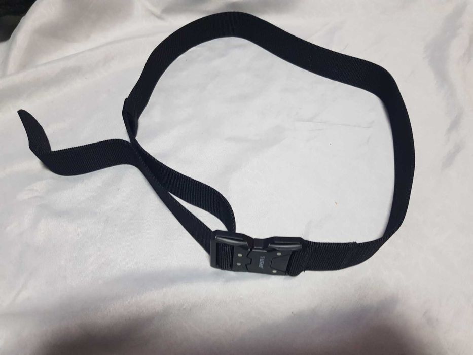 мъжки колан с автоматична метална тока TUSHI, черен , камуфлаж