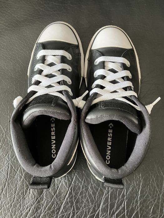Детски кецове Converse Chuck Taylor All Star Street Leather N38