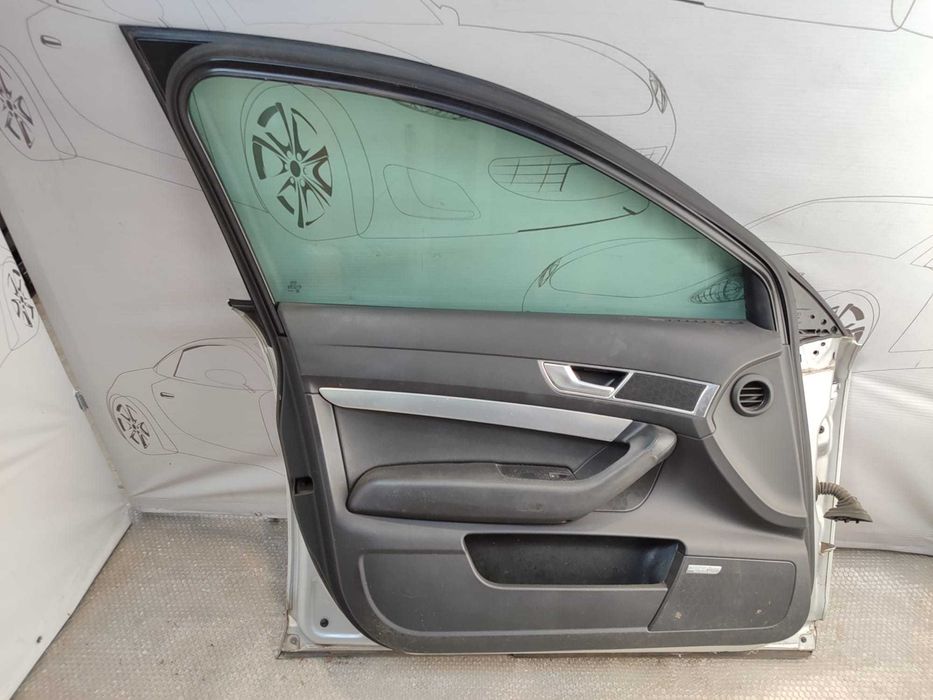 Ușă Față Stânga Audi A6 S6 C6 4F Sedan Gri Cod Culoare 5B / Y7W 2007 / [2004-2011] / 4F0831051F (3B)