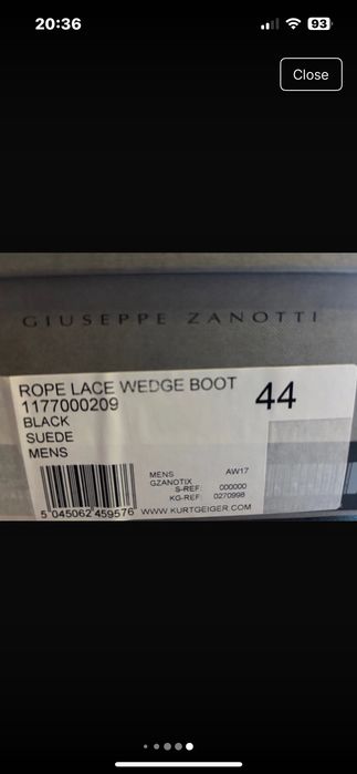 Giuseppe Zanotti мъжки боти