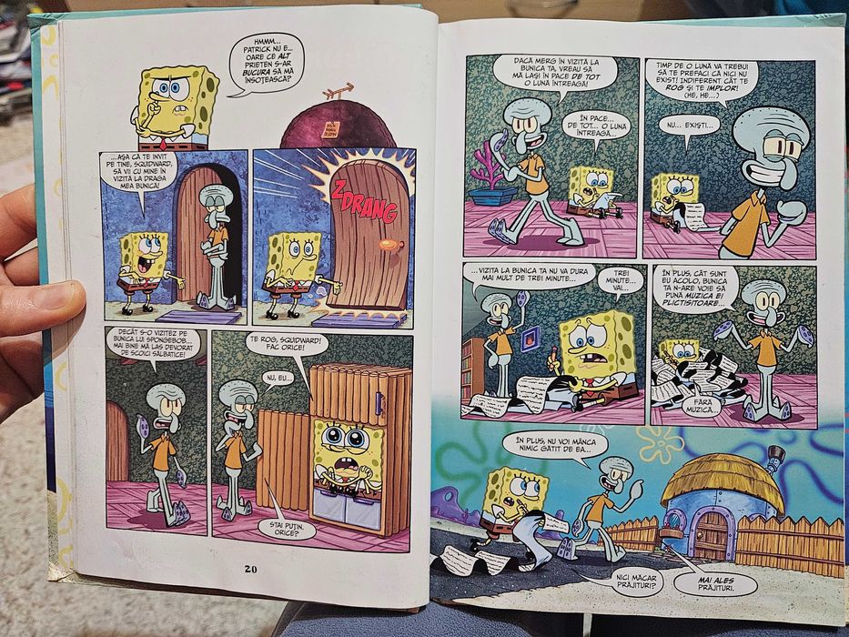 Carte benzi desenate Sponge Bog comics
