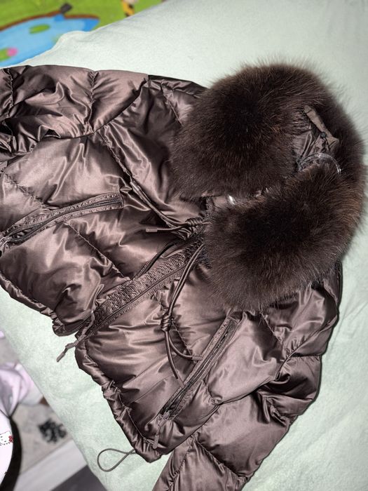 Geaca cu blana naturala