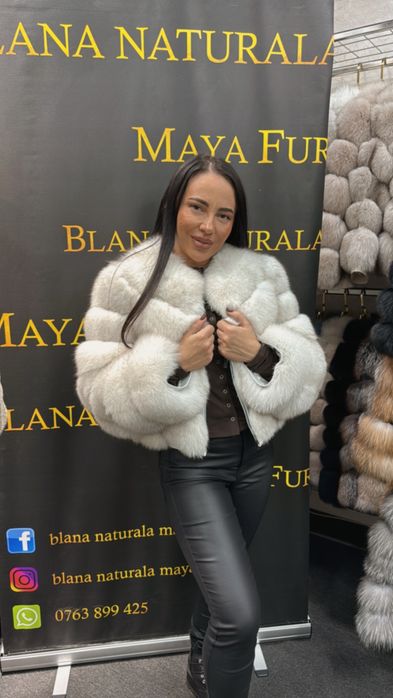 Haine din blana naturala, calitate premium