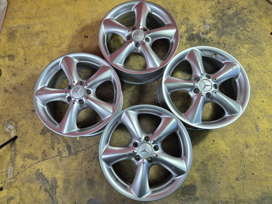 Jante Aliaj 5x112 17'' OEM Mercedes CLK W209 C-Class 7.5J ET 36 !