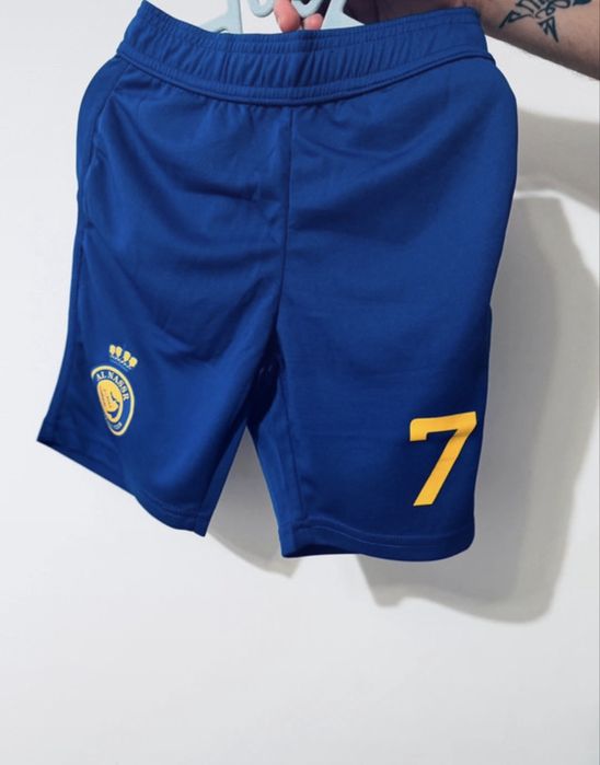 Pantaloni scurți Al Nassr Ronaldo #7 copii 8 ani (134 cm) – Noi