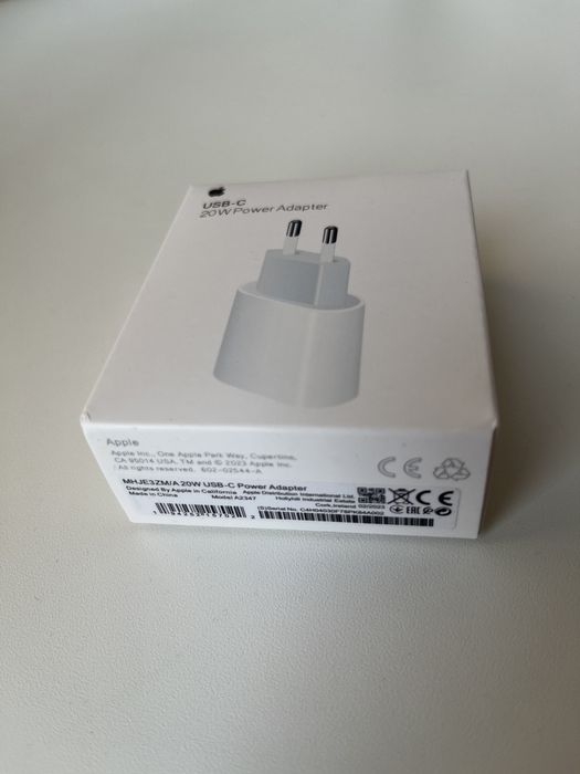 Адаптер питания Apple, 1*Type-C 20Вт, зарядное устройство