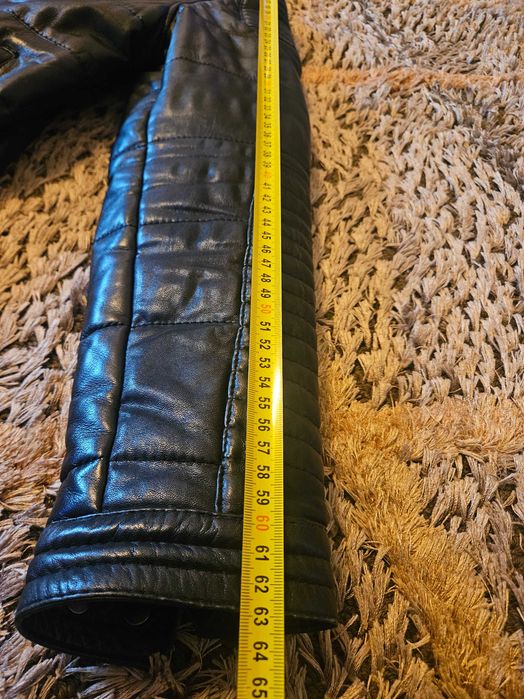 Geaca Jacheta de piele naturala Zara Man M