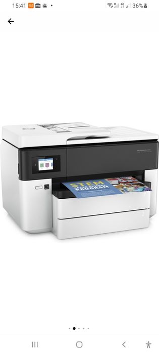 Imprimanta HP 7730 , officejet pro  wide format all in one  noua