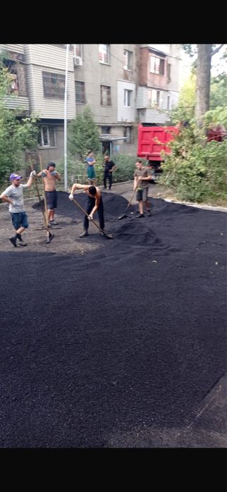 Асфальт Алматы и область,Укладка Асфальта