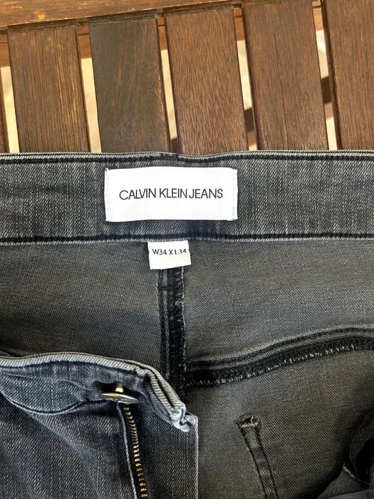 Мъжки дънки Calvin Klein - размер W34 / L34 (Skinny Fit), Отлично състояние