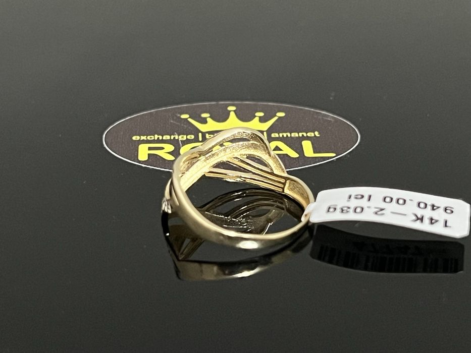 Bijuteria Royal CB : Inel aur 14k 585  2,03 gr