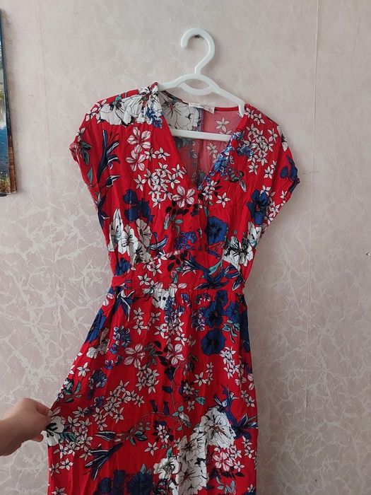 Платье летнее Mango с поясом