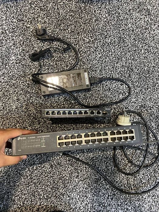 Tp-link 24 port, 8-port 5g intrnet kabel