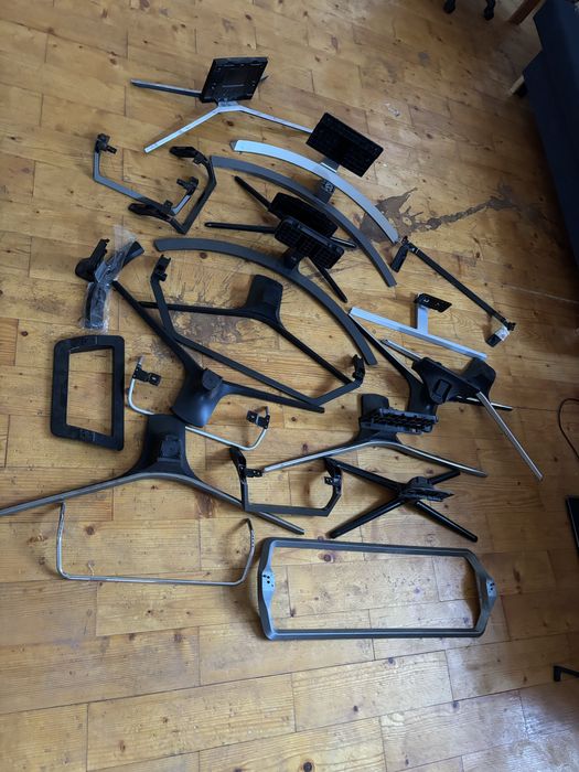 Picioruse, stand, talpa, suport TV